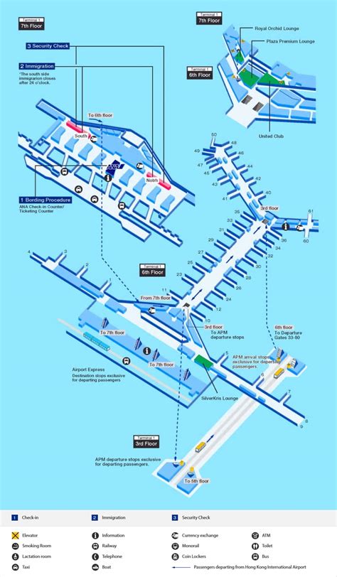 hkt airport map